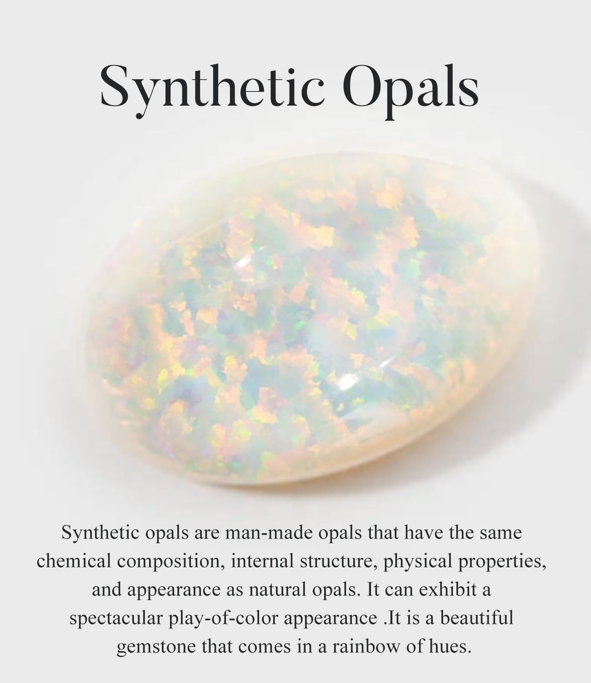 White Opal Oval Engagement Ring 925 Sterling Silver - October Birthstone